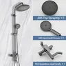 ULA robinet de douche en acier inoxydable – vue 4