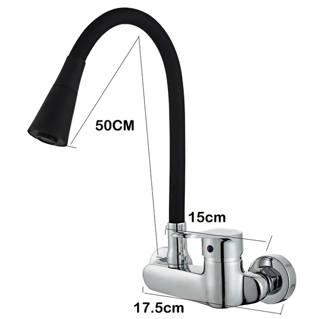 BAKALA robinet de cuisine mural multicolore – vue 6