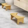 Tabouret de toilette en bambou – vue 2