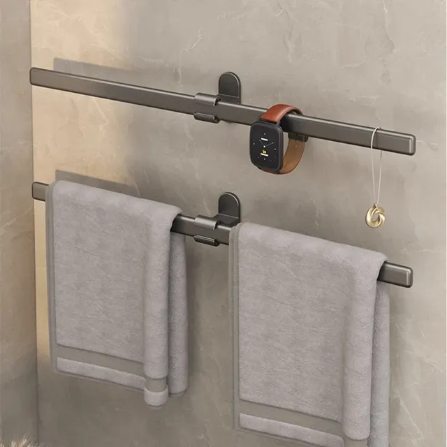 Porte-serviettes auto-adhésif