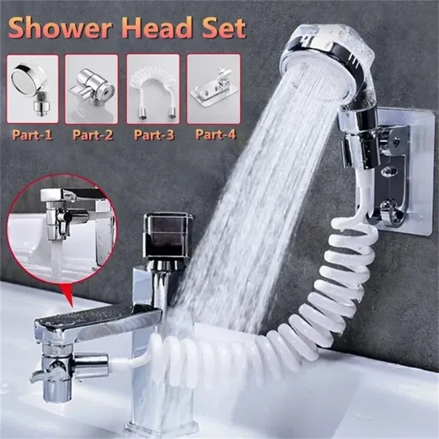 Pommeau de douche de salle de bains – vue 2