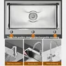 Évier cuisine acier inoxydable 304 brossé rectangulaire… – vue 5
