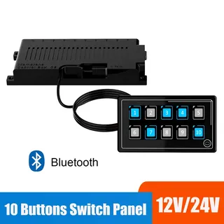 Panneau de commutation Bluetooth de luxe