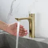 Mitigeur lavabo capteur infrarouge laiton doré monobloc… – vue 3