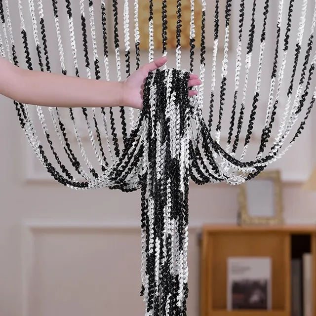 100x200 cm décor à la maison perle chaîne rideau… – vue 5