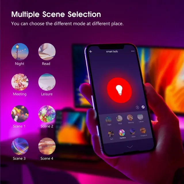 Tuya-Ampoule LED Intelligente – vue 4