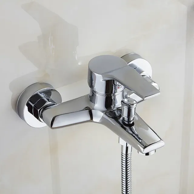 Robinets de lavabo en alliage de Zinc chromé – vue 2