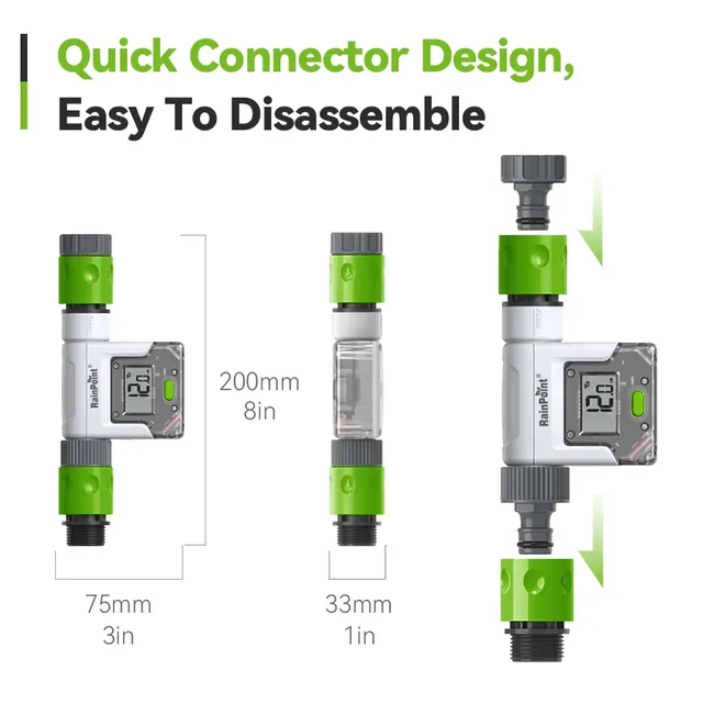 Jauge de débitmètre d'eau intelligente Wifi 3/4 " – vue 6
