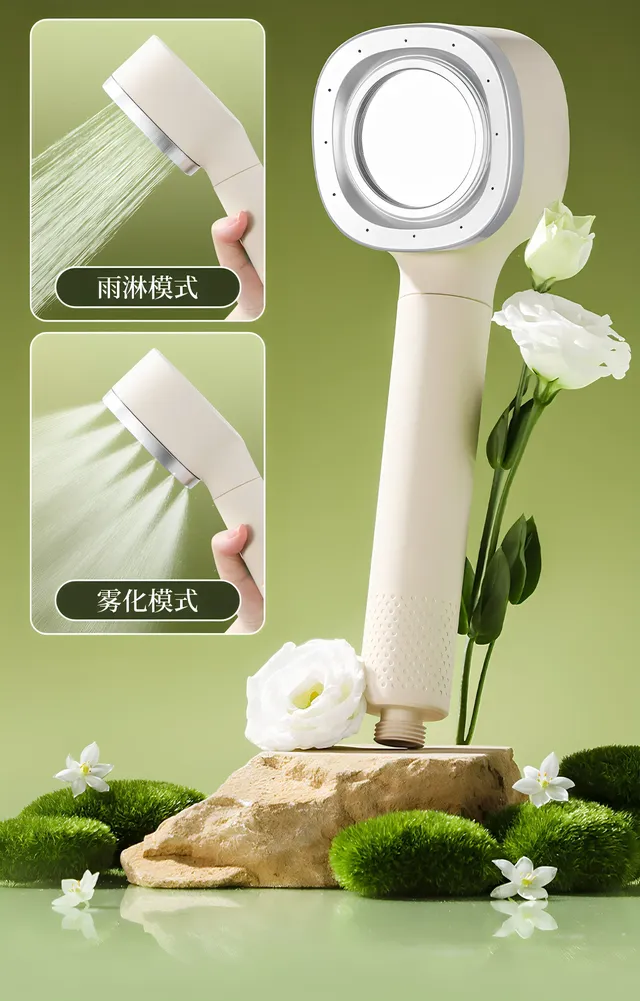 Pommeau de douche de luxe léger pour salle de bain – vue 5