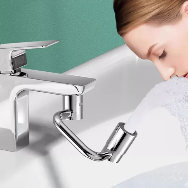 Extension de robinet de cuisine pivotante en acier…