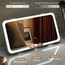 Miroir de maquillage de voiture pare-soleil avec 3… – vue 2