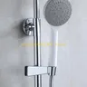 Support douchette coulissant mural chromé miroir… – vue 2