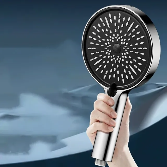 Pommeau de douche haute pression avec pulvérisation à… – vue 2