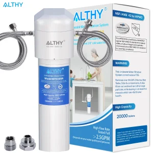 ALTHY – purificateur de filtre à eau potable sous évier, certifié NSF/ANSI, connexion directe sous le comptoir, système de Filtration d&rsquo;eau