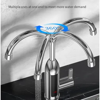 3000W chauffe-eau électrique robinet de cuisine robinet d'eau chaude…