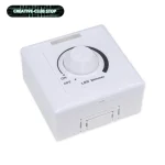 Bouton de commutation de gradation LED, contrôleur réglable Sochi, DC 0-10V, AC 110V, 220V, bricolage pour ampoule, éclairage, lampe, gradation, équipement de pilote