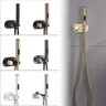 Robinet de bain rond élégant en laiton avec mitigeur… – vue 2