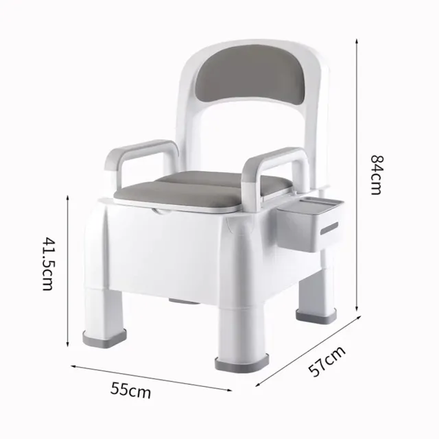 Chaise d'aisance de chevet réglable – vue 5