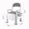 Chaise d'aisance de chevet réglable – vue 5