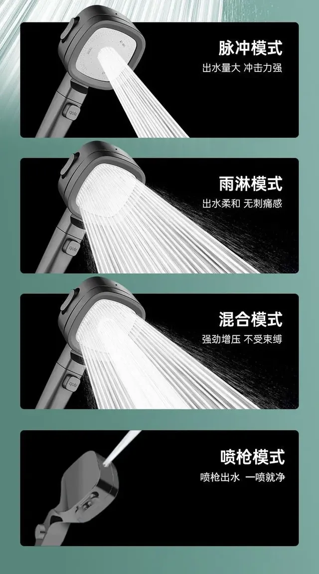 Pommeau de douche rehausseur de salle de bain – vue 6