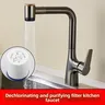 Robinet de cuisine extractible gris pistolet – vue 3