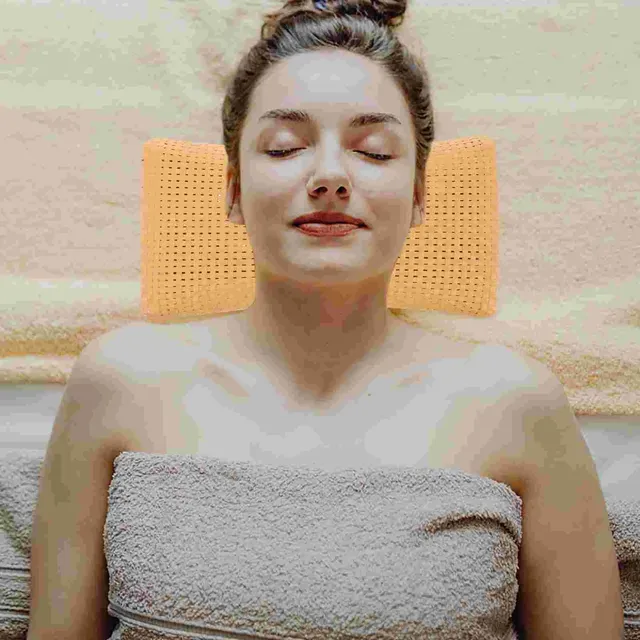 Oreiller sauna rotin simulé grande ergonomique cervical… – vue 4