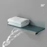 Ensemble douche or brossé thermostatique mural encastré… – vue 5