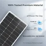 Panneau solaire portable en silicium monocBN – vue 2