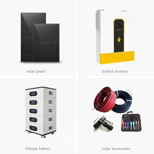 Système complet de panneaux solaires domestiques – vue 2