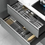 Organisateur de couverts et d&rsquo;ustensiles, tiroirs de cuisine pour couverts de cuisine, fournitures de bureau, rangement de bureau de maquillage, Organization d&rsquo;outils de Garage