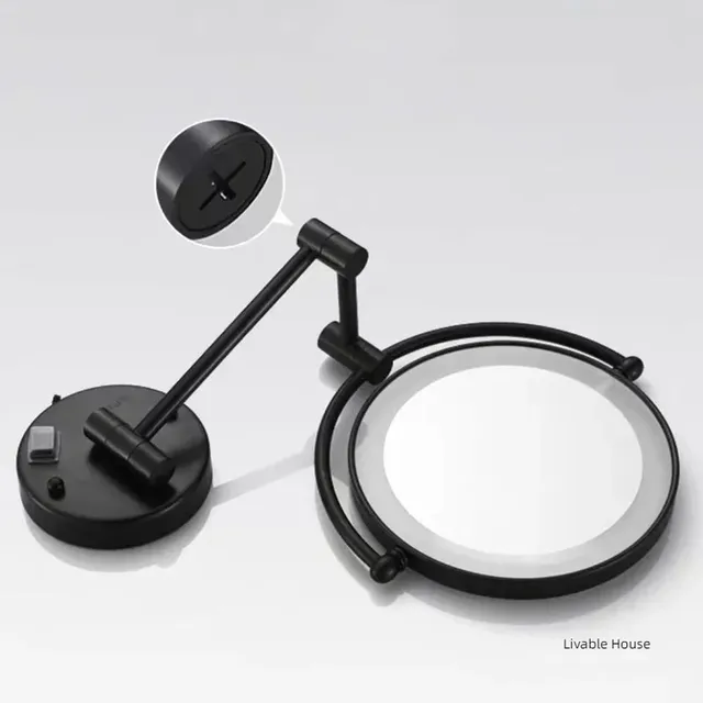 Miroir mural maquillage éclairé LED double face… – vue 5