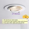 Plafonnier encastrable spot rond LED COB orientable… – vue 5