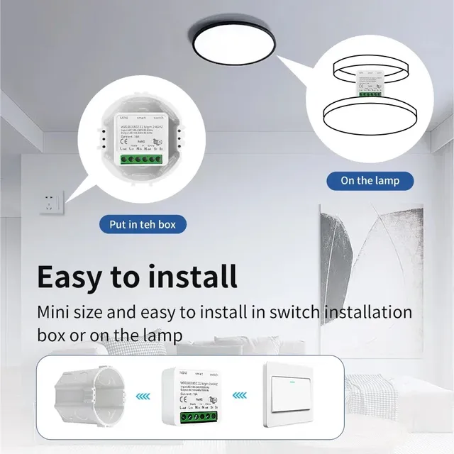 Ewelink 16A WIFI commutateur Intelligent commutateur… – vue 4
