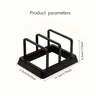 Support organisateur de cuisine 3 en 1: plateau de… – vue 4