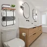 Porte serviettes mural multicouche acier inoxydable… – vue 5