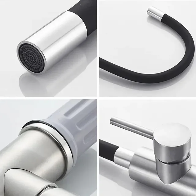 Robinet de cuisine pivotant – vue 3