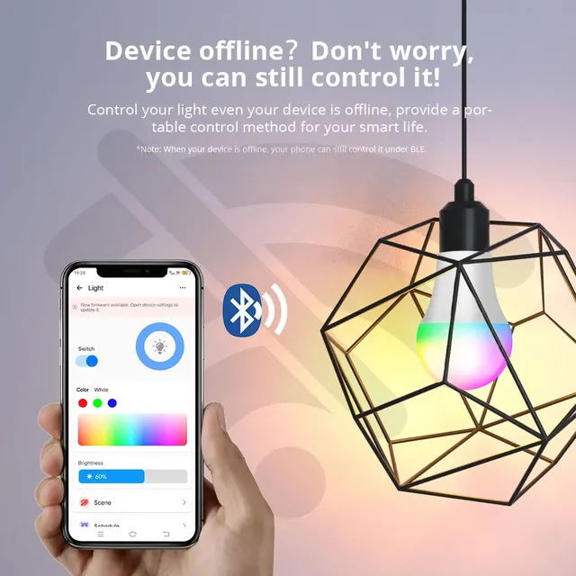 EWelink ampoule intelligente E27 WiFi lampe à bricoler… – vue 4