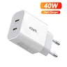 40W USB C chargeur Charge rapide QC 3.0 double PD… – vue 1