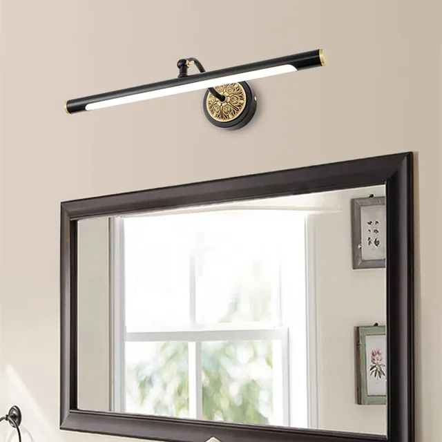 LED Bronze miroir avant lumière salle de bain applique… – vue 6