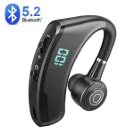 Bluetooth 5.2 écouteur TWS sans fil crochet d&rsquo;oreille casque LED affichage HiFi stéréo réduction du bruit casque étanche écouteurs