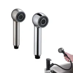 Tête de pulvérisation universelle pour robinet de cuisine G1/2, buse de douche extractible, salle de bains, évier, mélangeur, accessoire de remplacement, bec