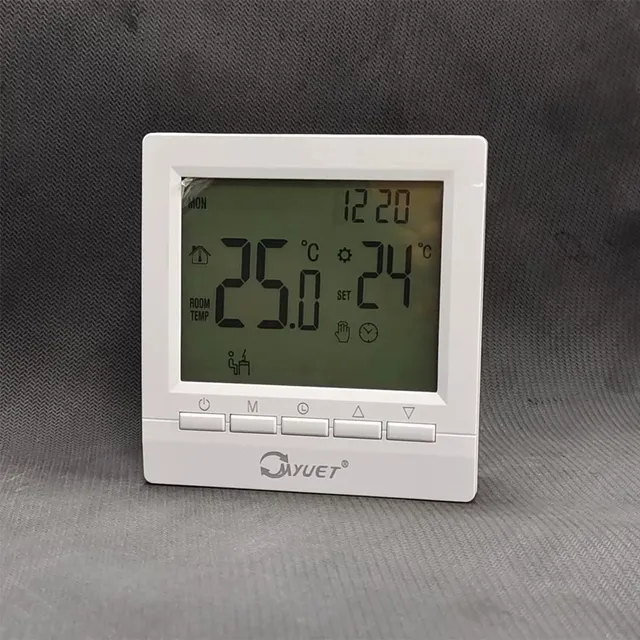 Thermostat de maison intelligente avec verrouillage enfant – vue 6