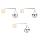 ABUN-3X Sauna Aroma Bowl Cup Essential Oil Bowl Sauna Room Accessories Aromatherapy Essential Oil Bowl Dry Steam Room