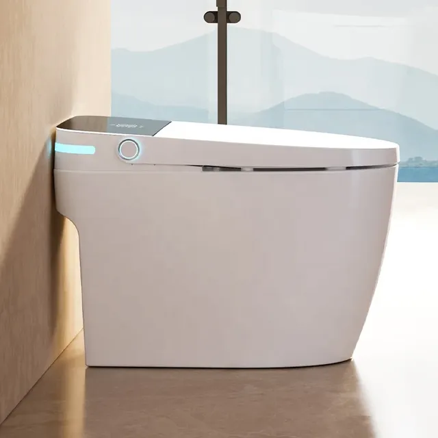 Toilettes intelligentes de luxe avec Wc automatique – vue 3