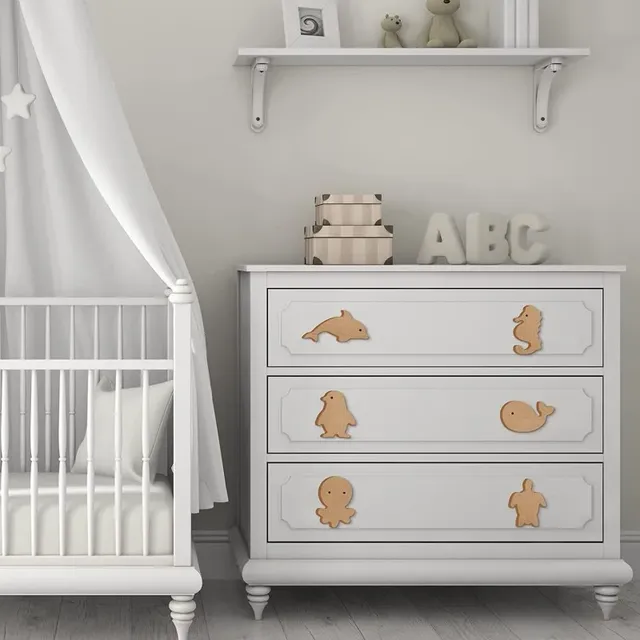 Poignée d'armoire en bois pour enfants – vue 5