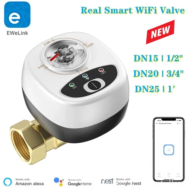 EWelink APP WiFi vanne intelligente DN15 /DN20 /DN25…