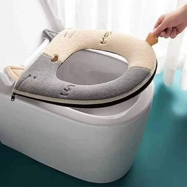 Couverture de siège de toilette Tapis universel avec… – vue 5