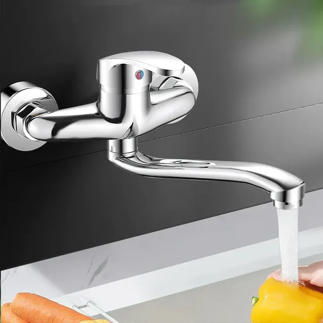 Robinet de lavabo à Double trous – vue 3
