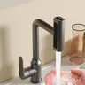 Robinets de lavabo de salle de bains en acier inoxydable – vue 3