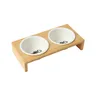 Chat et chien de compagnie Double bol bol simple bol en… – vue 4